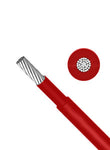 10mm2 single-core HV DC cable 1m - Red