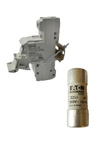 OmniPower FuseHolder 2 Pole with 125A fuses