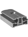 Middle Clamp Profi wide for frameless modules 3-14mm (250mm long)