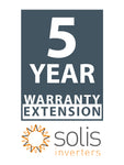 Solis Warranty Ext. of 5 years (Total 10y) for 20, 25 & 30kW