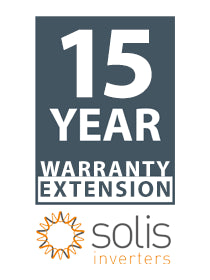 Solis Warranty Ext. of 15 years (Total 20 years) for 110kW